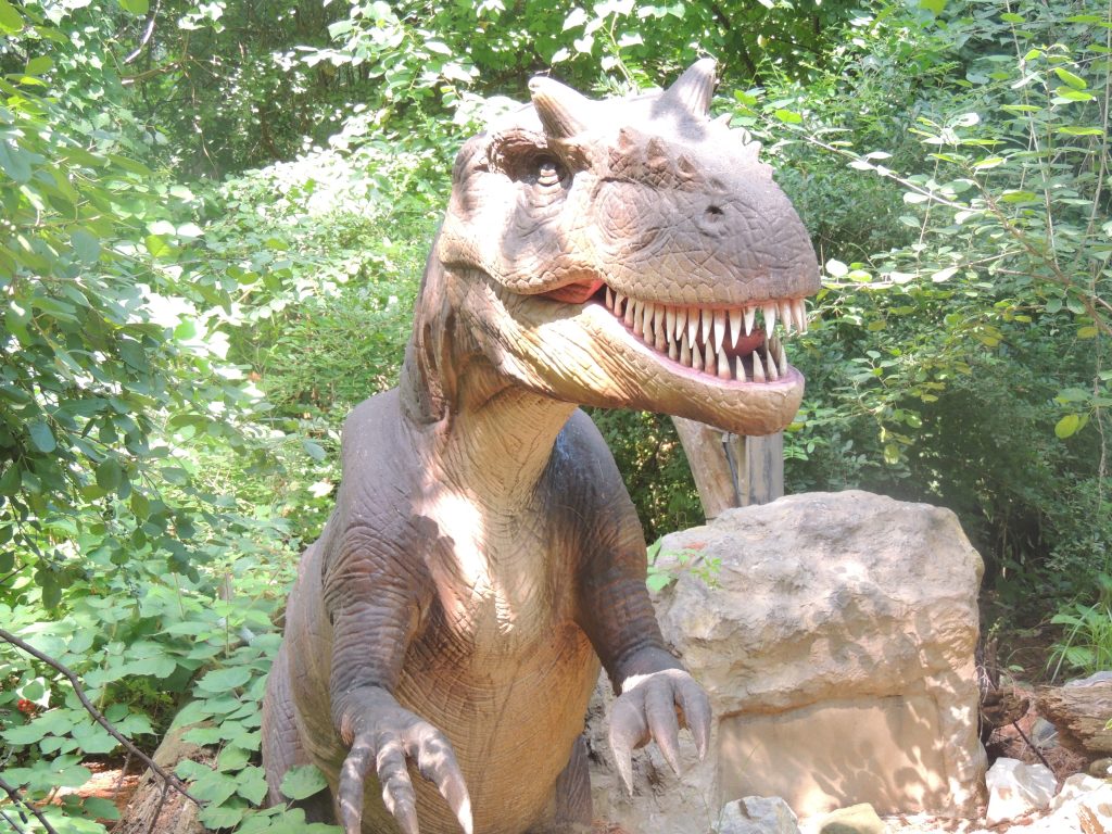 Dinosaur At Dorney Park 8