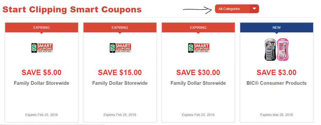 Family Dollar Smart Coupons