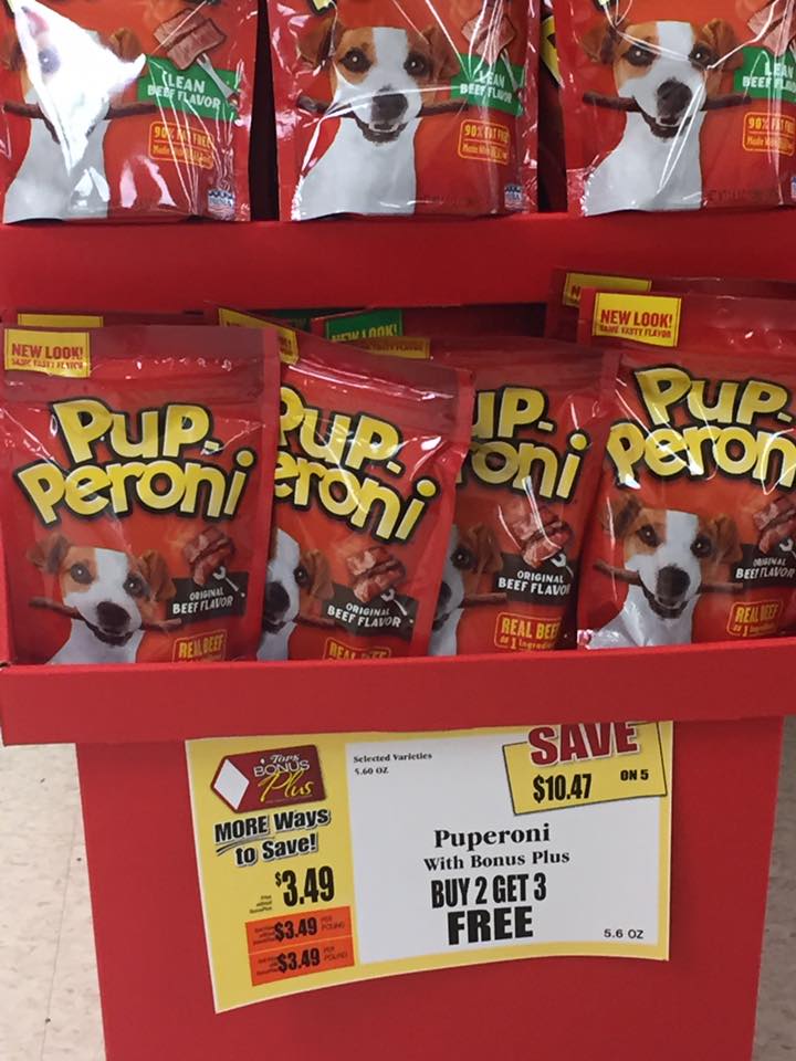 Pup Peroni Buy 2 Get 3 Free Sale At Tops Markets