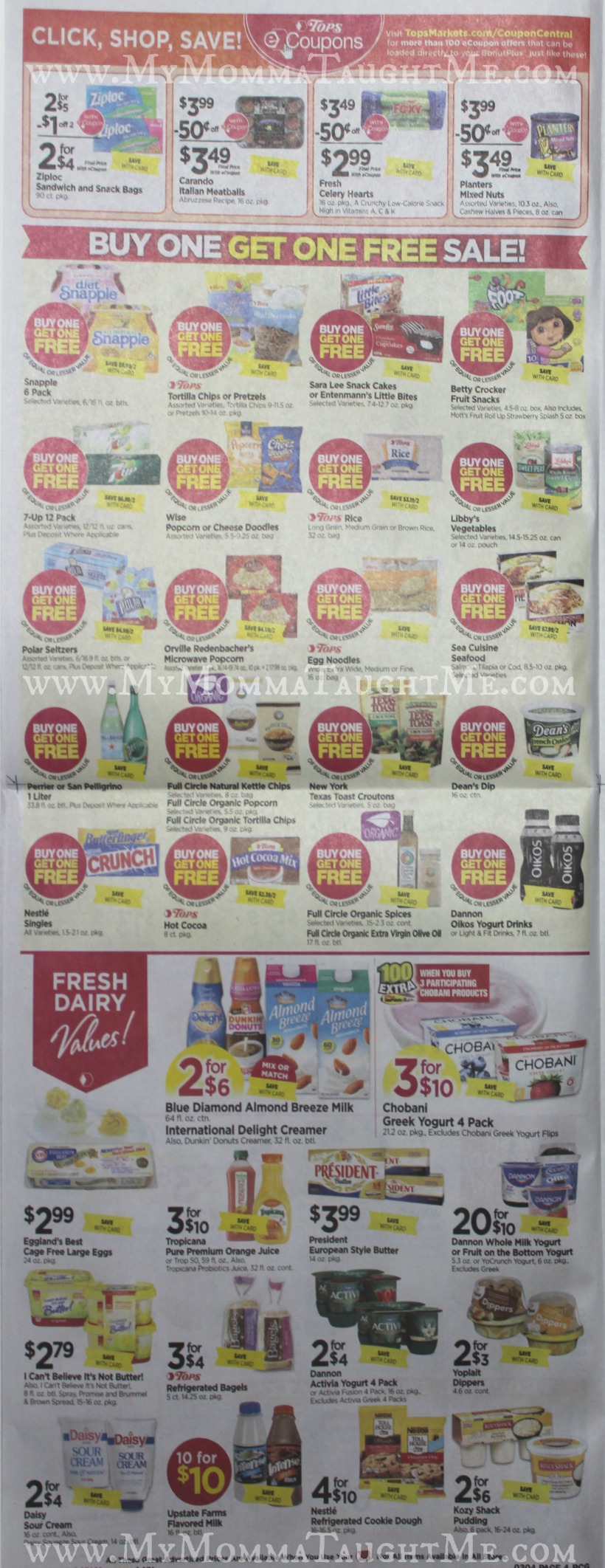 Tops Markets Ad Scan Week Of 2 26 17 To 3 4 17 Page 4
