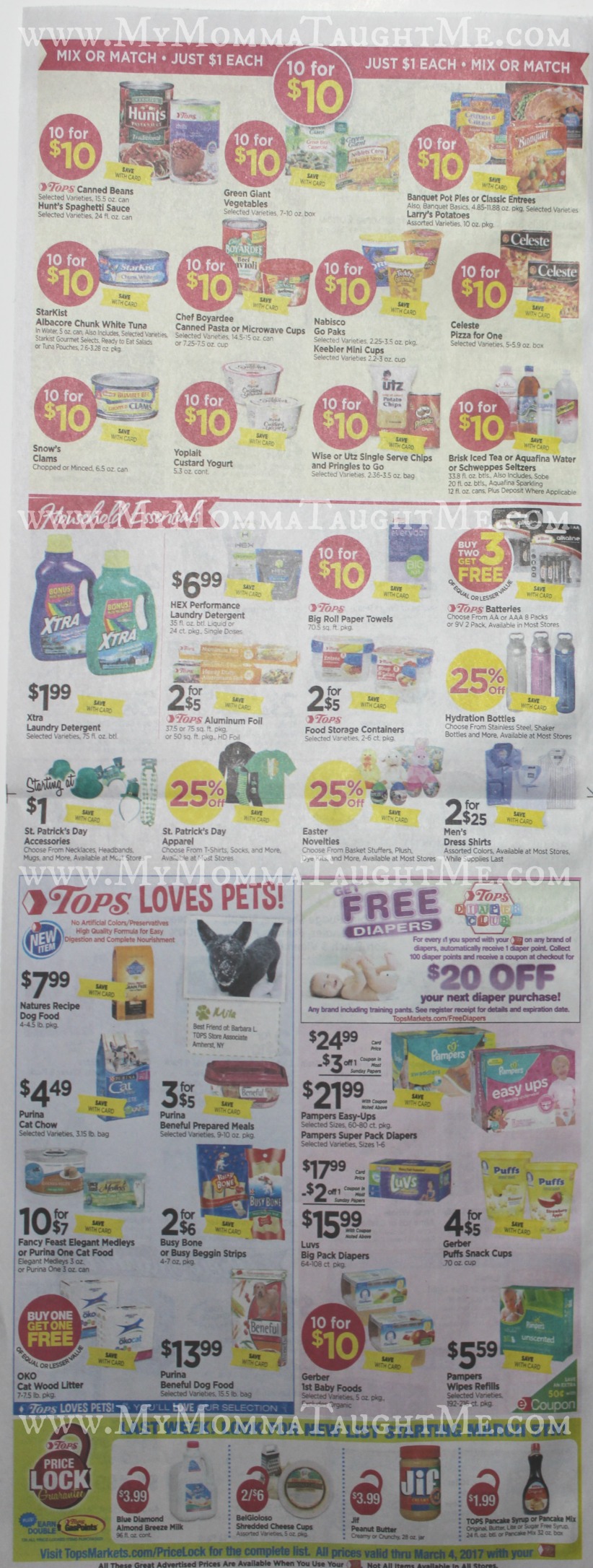 Tops Markets Ad Scan Week Of 2 26 17 To 3 4 17 Page 6