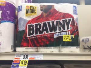 Brawny Paper Towels Clearanced At Tops Markets