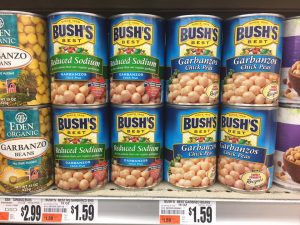 Bush Garbonzo Beans Tops Markets