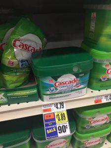 Cascade $3 Clearanced At Tops Markets