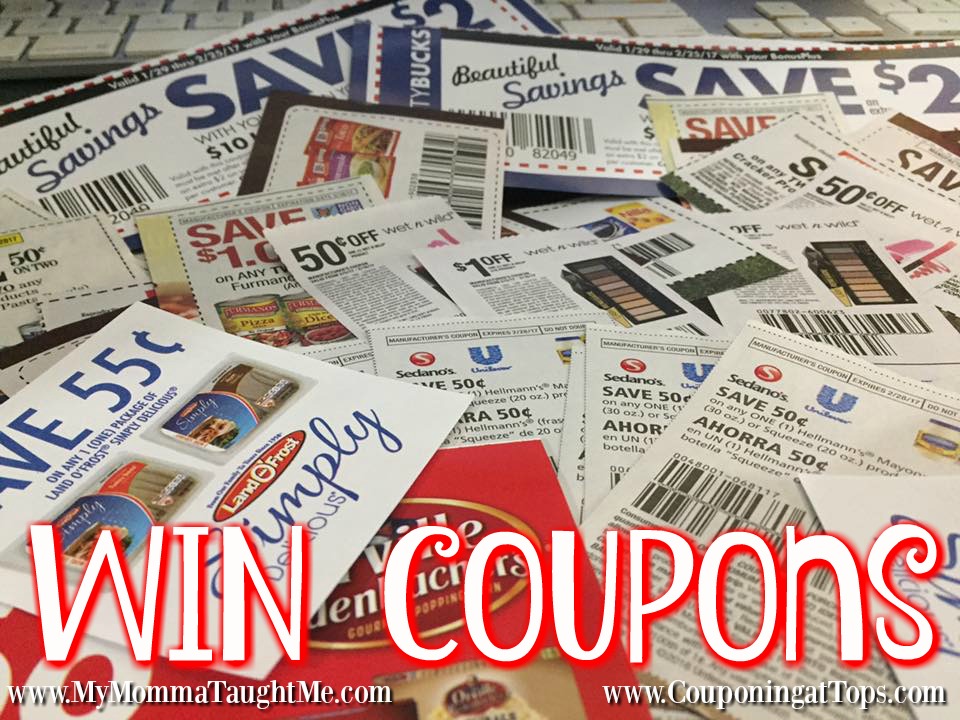 Coupons To Give Out Giveaway