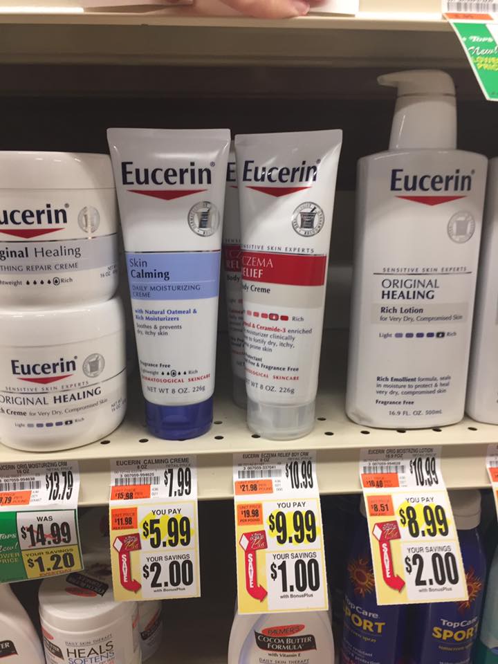 Eucerin Lotion Sale At Tops Markets