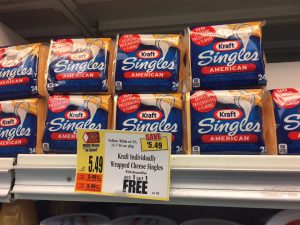 Kraft Cheese Singles At Tops Markets