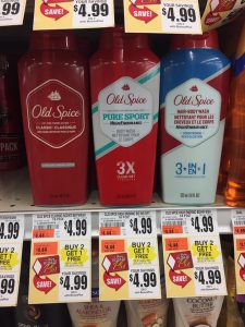 Old Spice Body Wash Buy 2 Get 1 Free