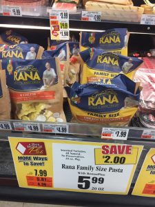 Rana Family Size At Tops Markets