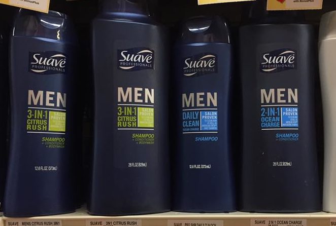 Suave Men Shampoo At Tops