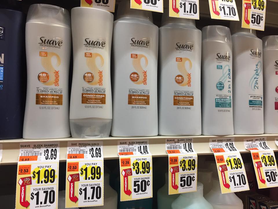 Suave Shampoo At Tops Markets