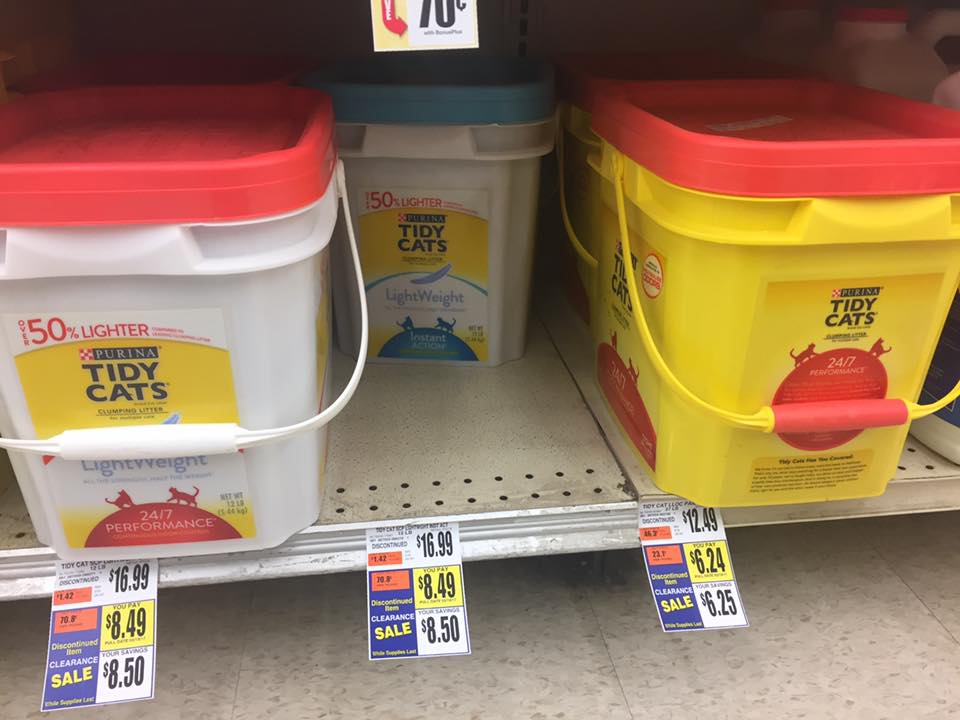 Tidy Cats Cat Litter Clearanced At Tops Markets