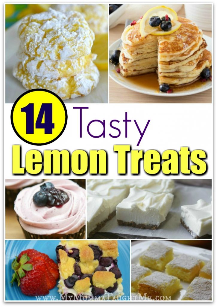 14 Tasty Lemon Treats