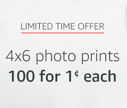 Amazon Prints 100 For $1 00