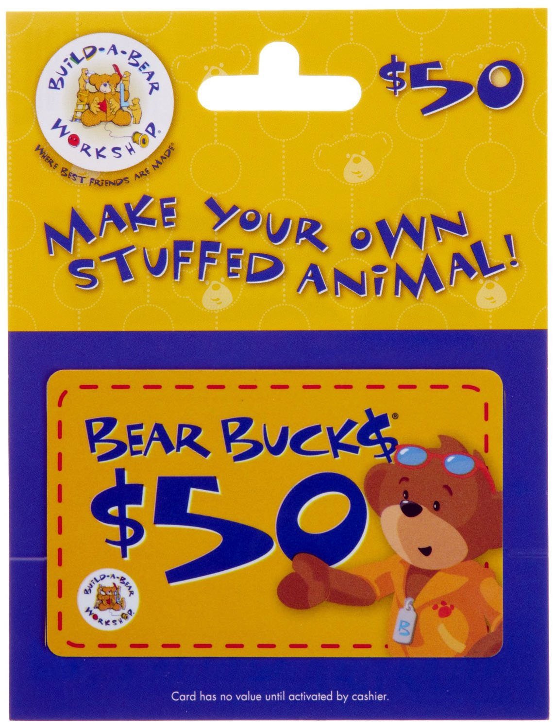 Score a 50 Build a Bear Gift Card for only 40!! My Momma Taught Me