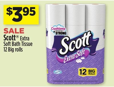 Scott Extra Soft Bath Tissue Sale At Dollar General
