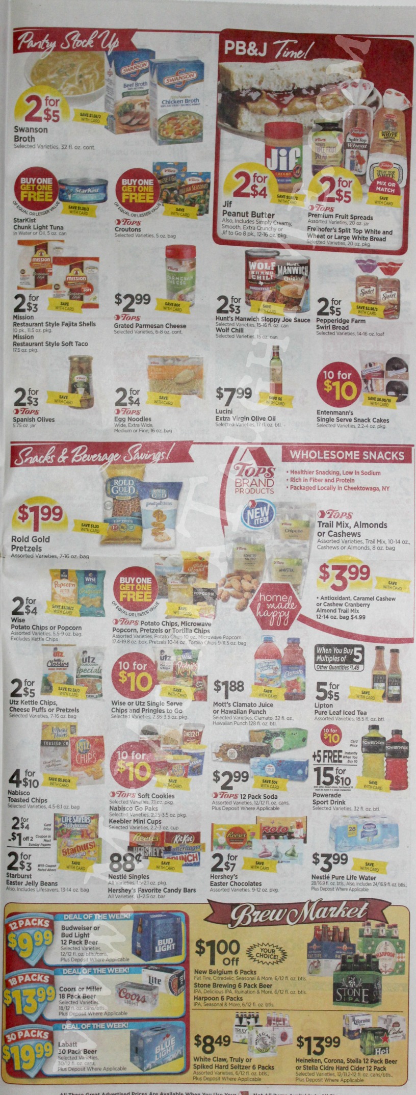 Tops Markets Ad Scan Week Of 3 19 17 To 3 25 17 Page 5