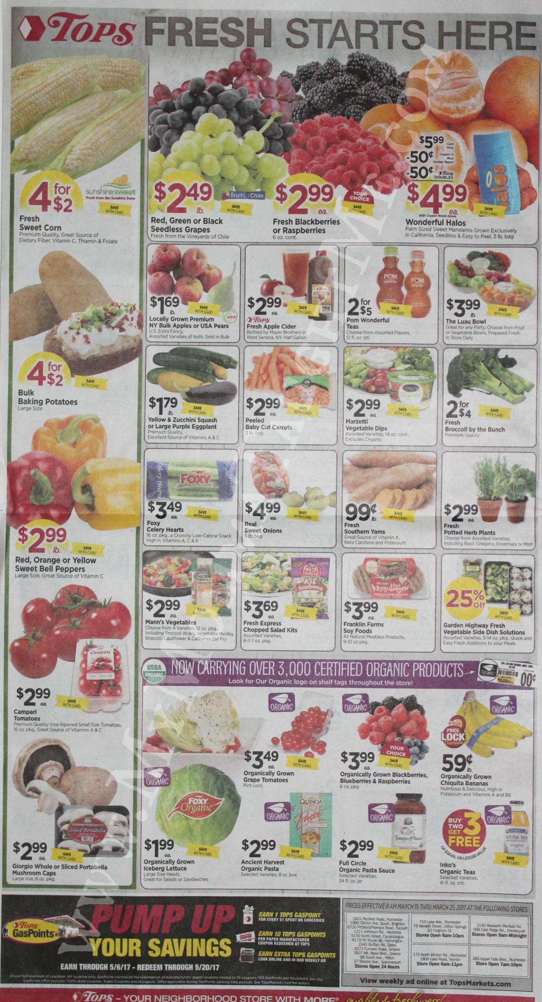 Tops Markets Ad Scan Week Of 3 19 17 To 3 25 17 Page 8