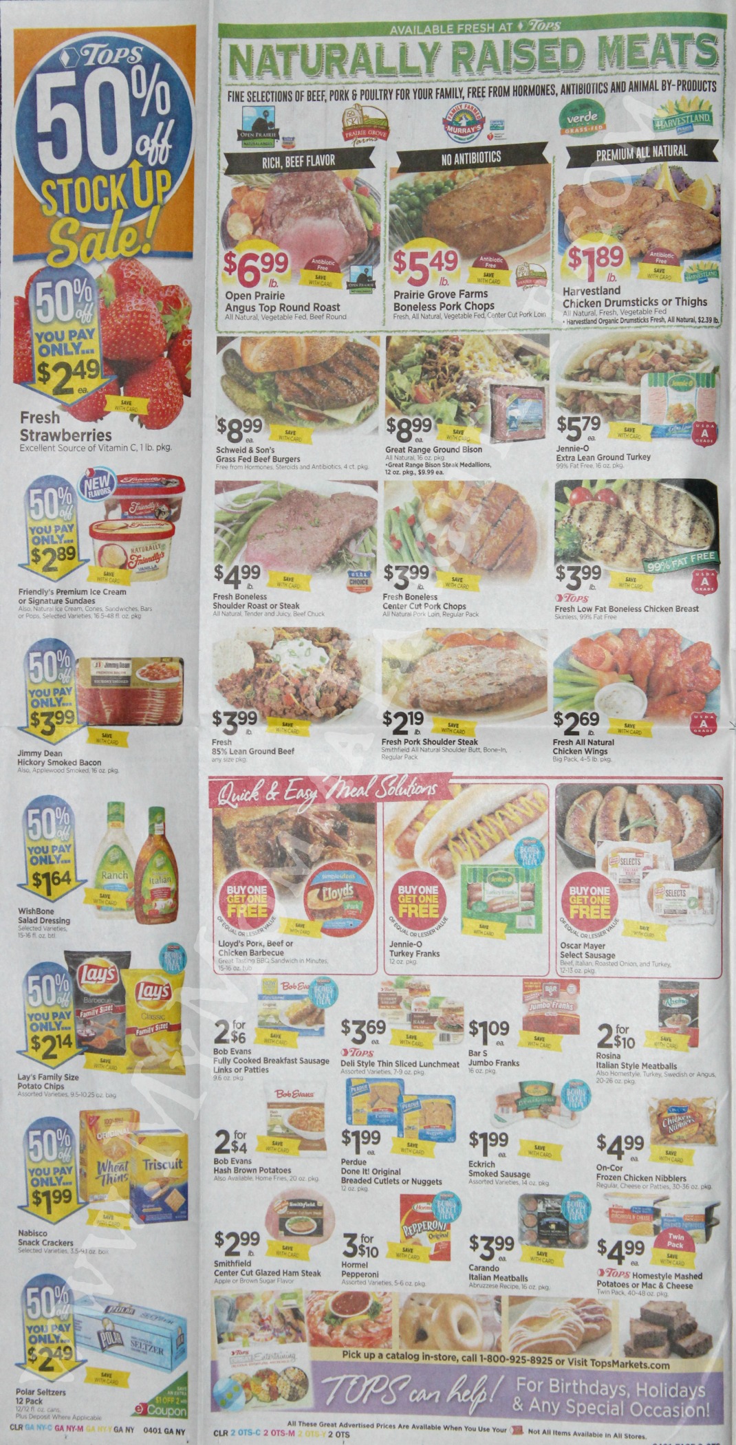 Tops Markets Ad Scan Week Of 3 26 17 To 4 1 17 Page 2