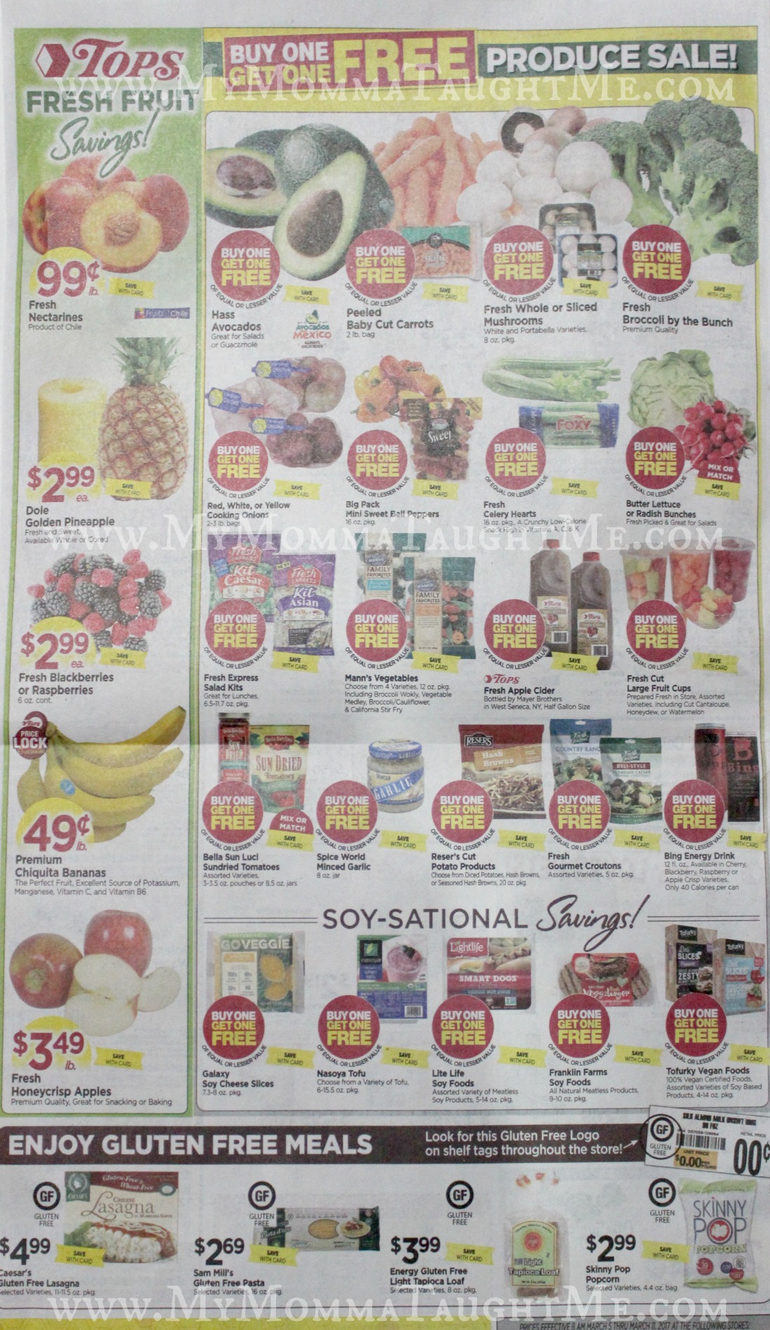 Tops Markets Ad Scan Week Of 3 5 17 To 3 11 17 Page 8