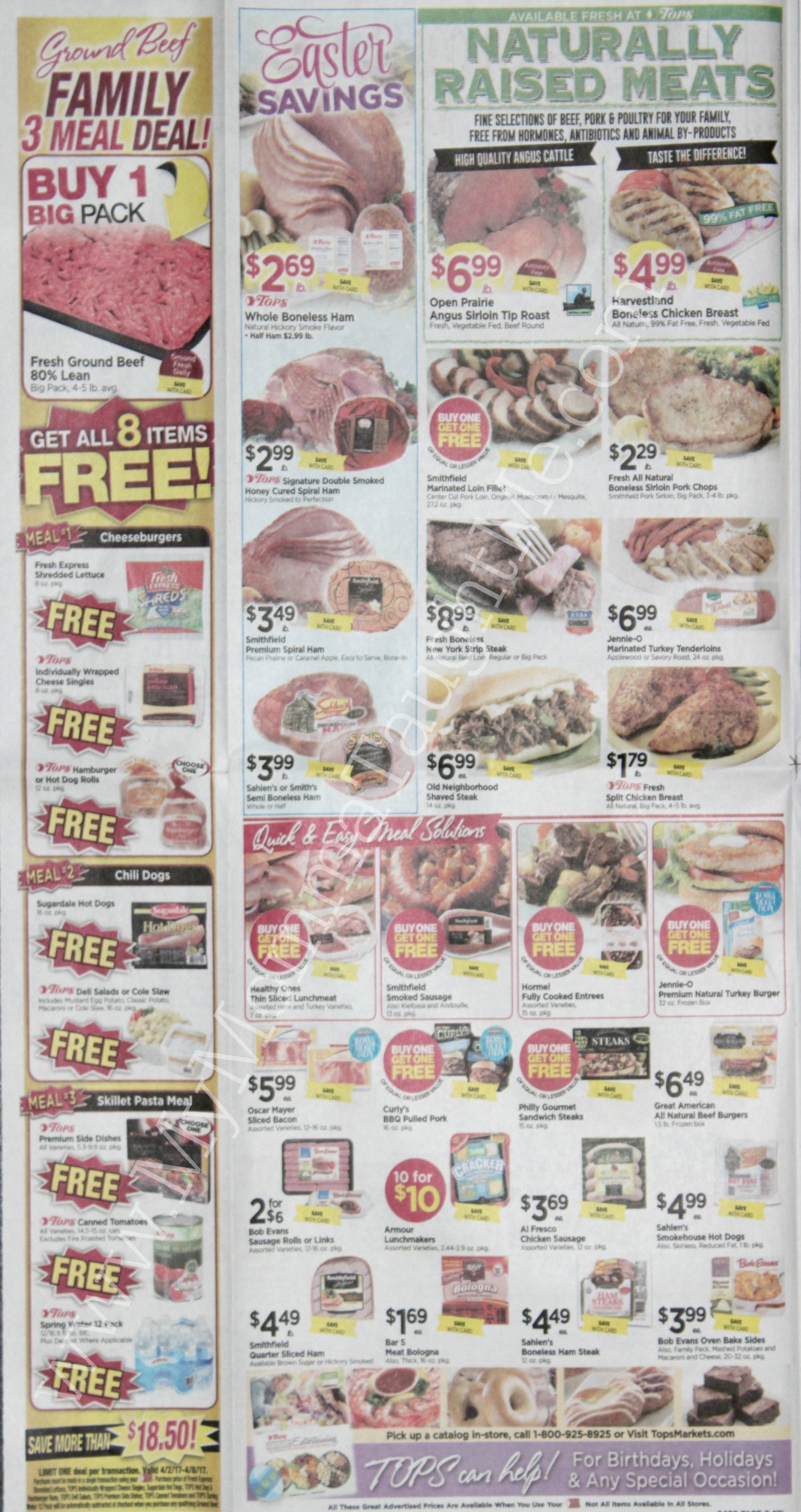 Tops Markets Ad Scan Week Of 4 2 17 To 4 8 17 Page 2