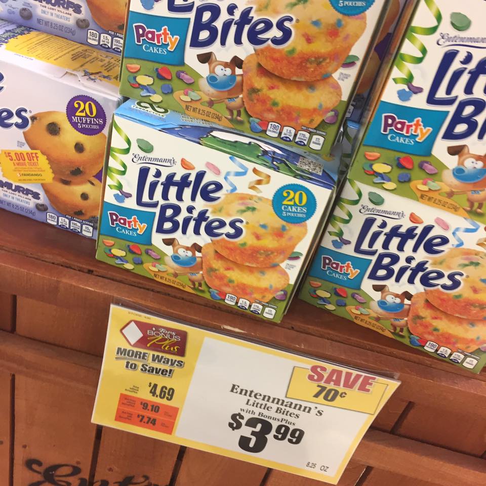 Entenmann's Little Bites Muffins $3 99 Sale At Tops