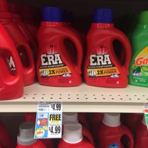 Era Laundry Detergent Bogo Tops Markets