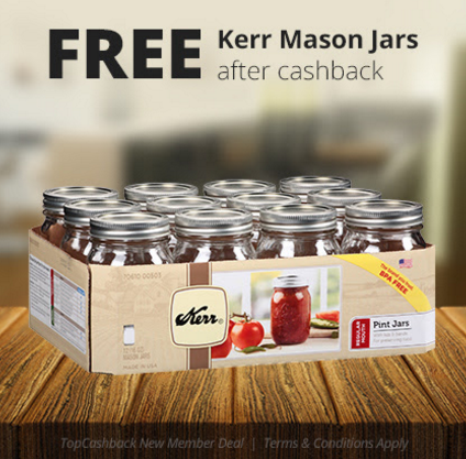 Free Kerr Mason Jars