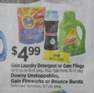 Gain And Tide Pods Sale At Tops Markets