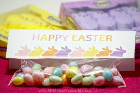 Printable Easter Baggie Topper
