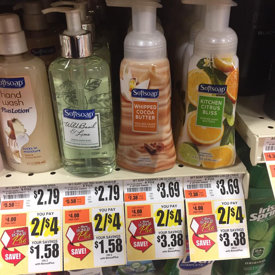 Softsoap Only $0 50 At Tops Markets