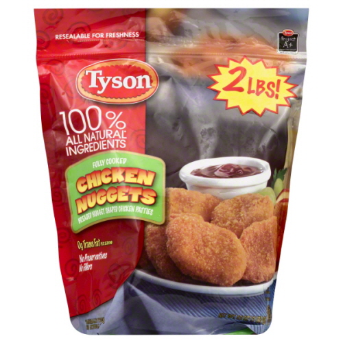 Tyson Chicken Nuggets At Wegmans
