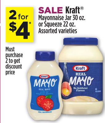 Kraft Mayo Sale At Dollar General