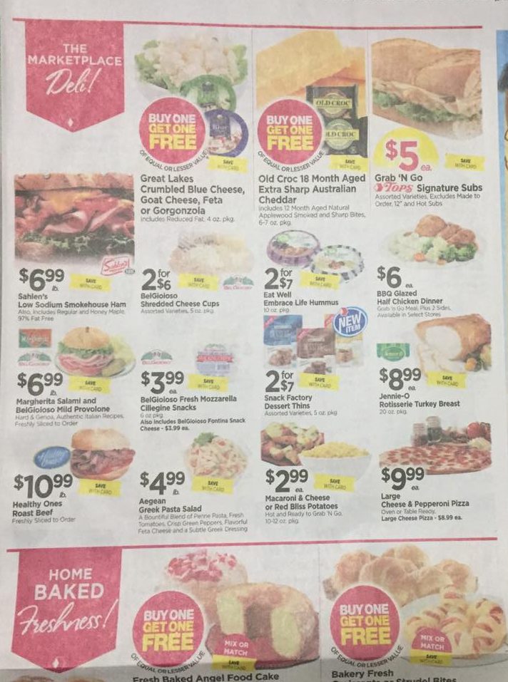 Tops Markets Ad Scan Week Of 4 16 17 To 4 22 17 Page 3a