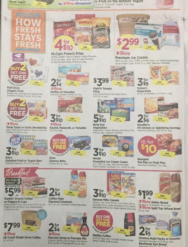 Tops Markets Ad Scan Week Of 4 16 17 To 4 22 17 Page 4b