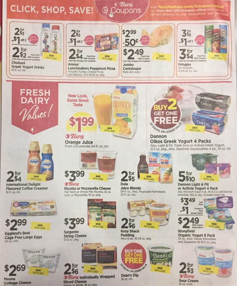 Tops Markets Ad Scan Week Of 4 23 17 To 4 29 17 Page 4a