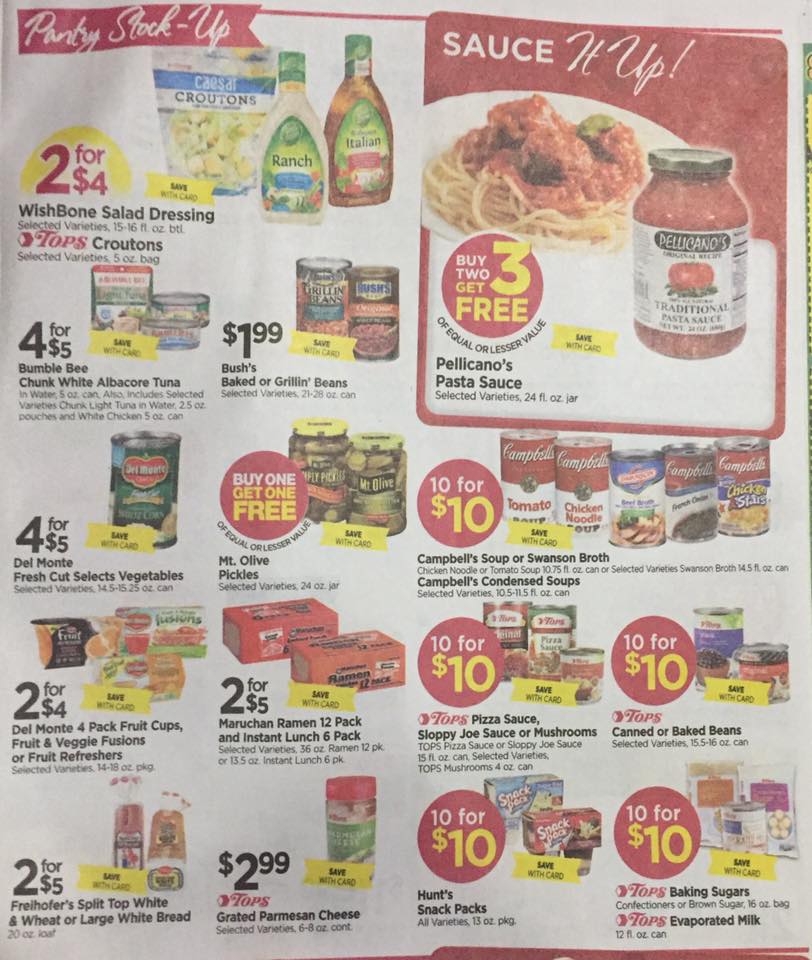 Tops Markets Ad Scan Week Of 4 23 17 To 4 29 17 Page 5a