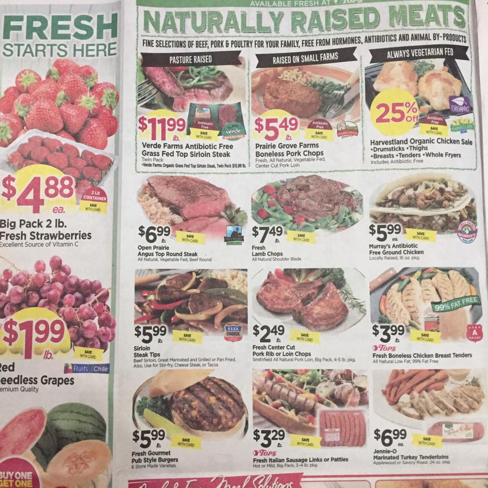 Tops Markets Ad Scan Week Of 4 30 17 To 5 6 17 Page 2a