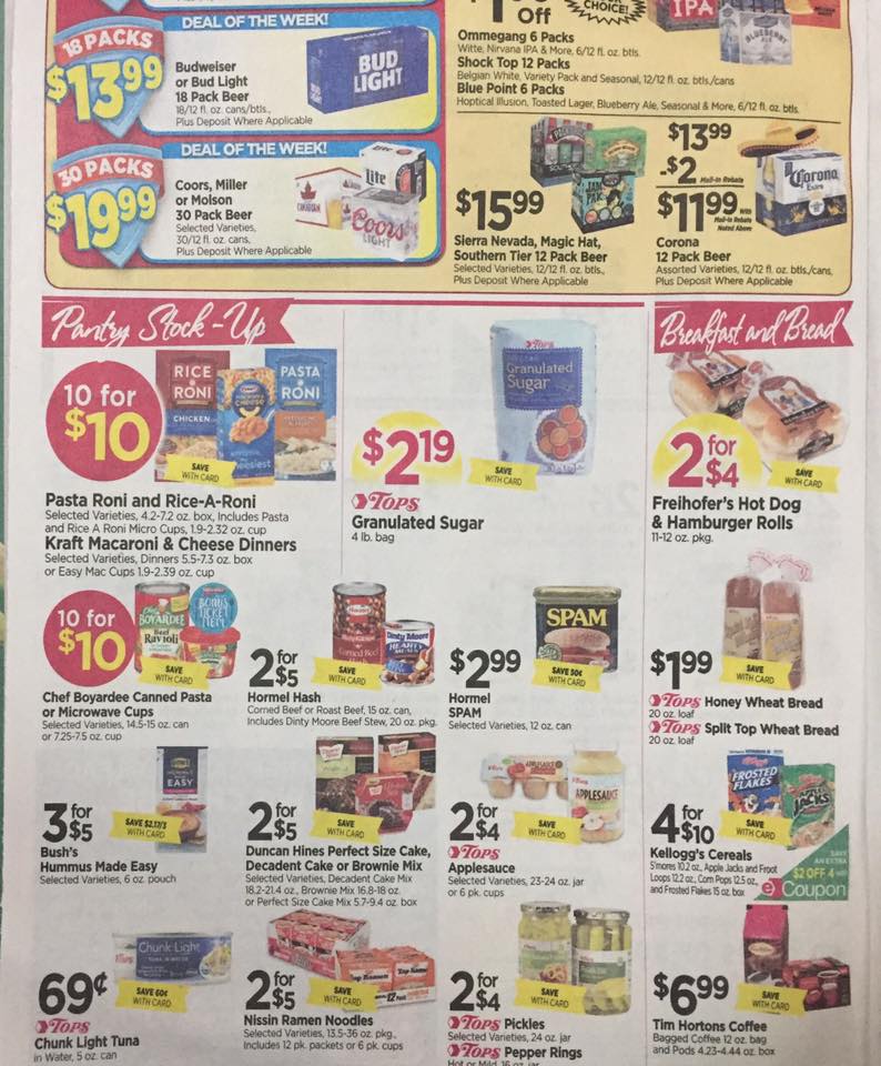 Tops Markets Ad Scan Week Of 4 30 17 To 5 6 17 Page 6b