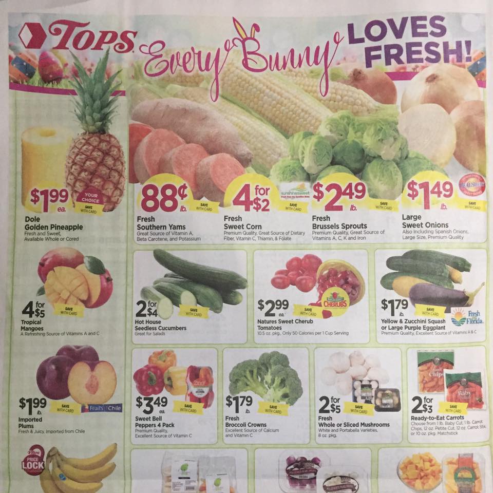 Tops Markets Ad Scan Week Of 4 9 17 To 4 15 17 Page 10a