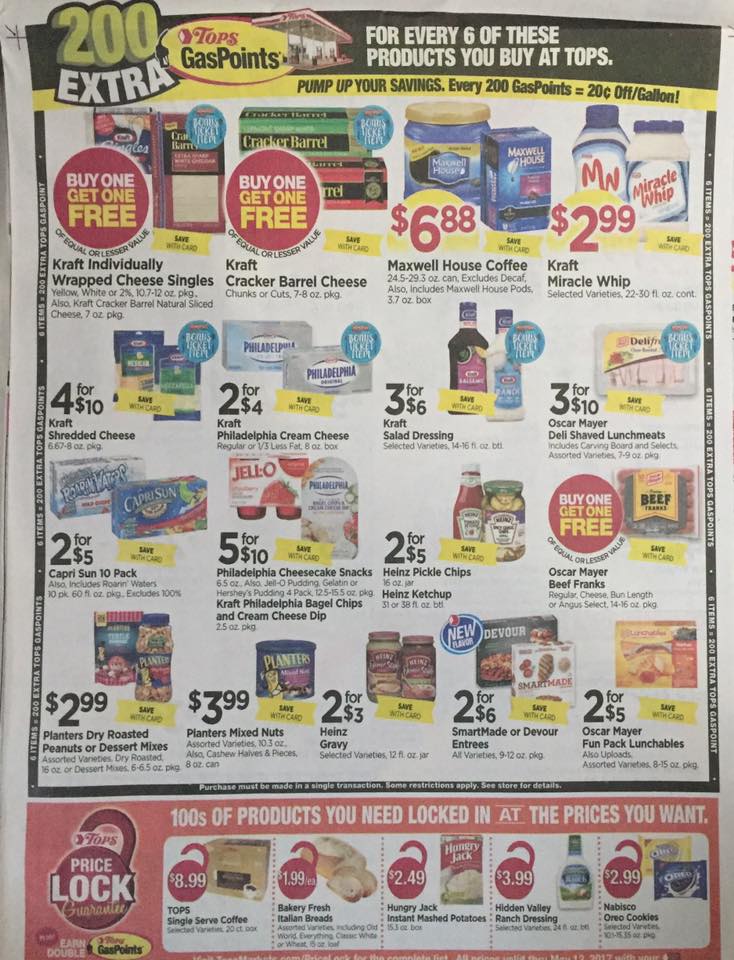 Tops Markets Ad Scan Week Of 4 9 17 To 4 15 17 Page 7b