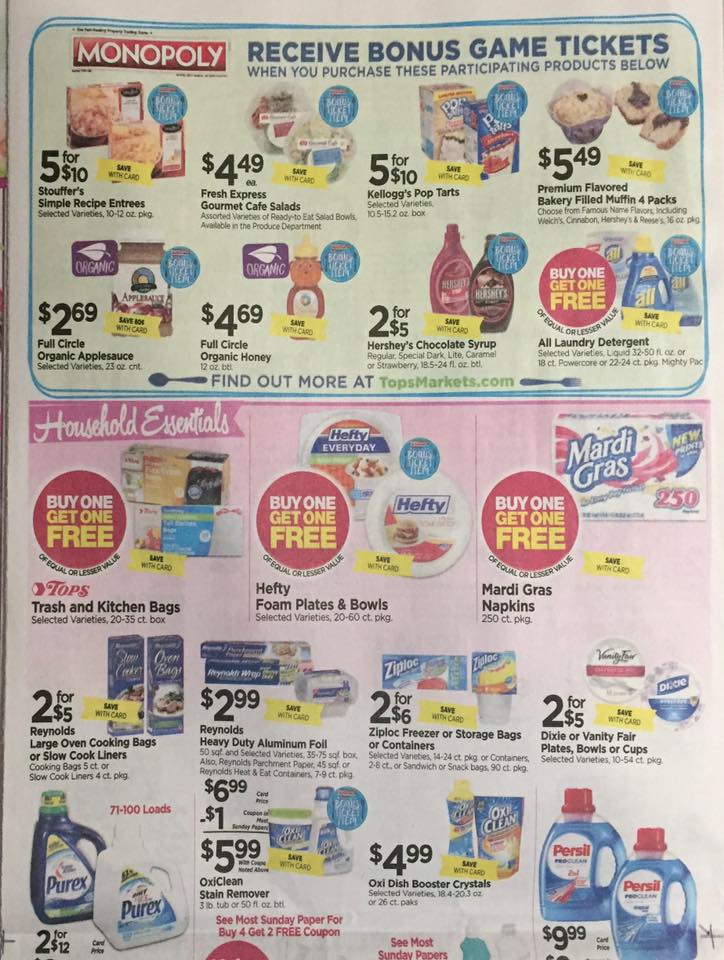 Tops Markets Ad Scan Week Of 4 9 17 To 4 15 17 Page 8a