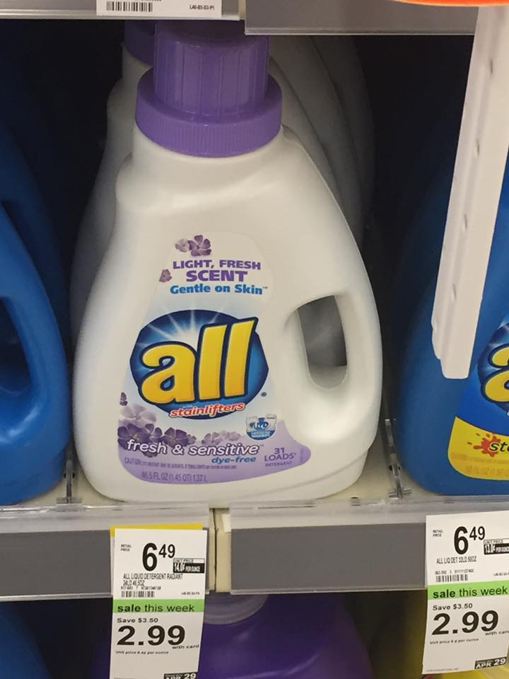 All Detergent Sale At Walgreens