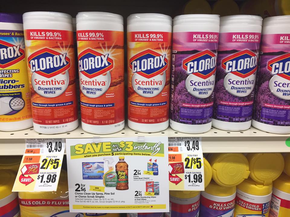 Clorox Instant Savings Sale At Tops Markets