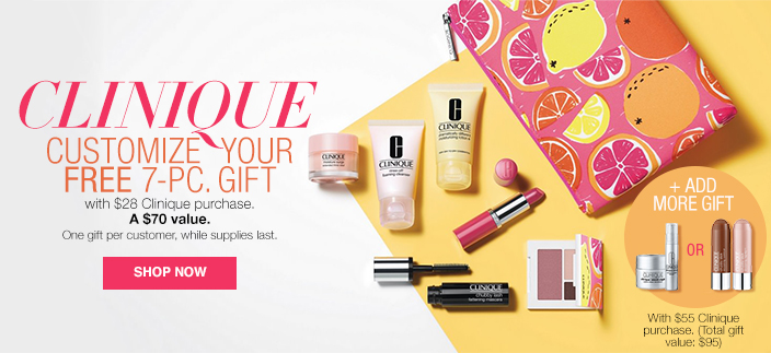 Free Clinuque Gift Set With Purcahse At Macys