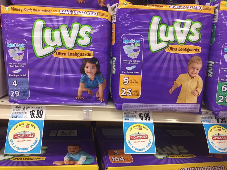 Luvs Diapers Sale At Tops Markets