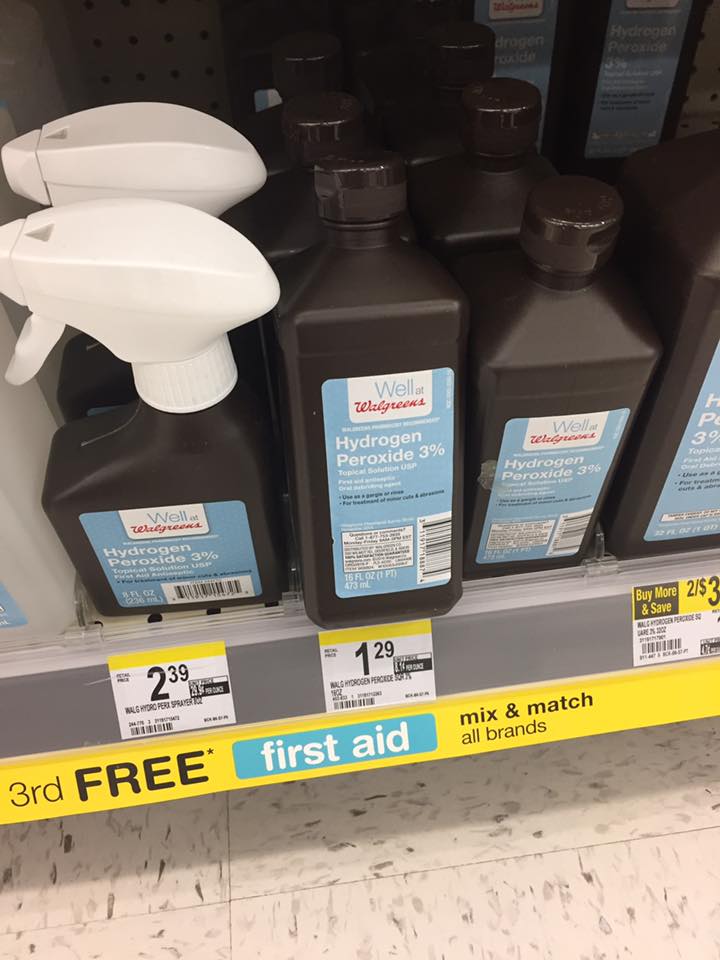 Peroxide Buy 2 Get 1 Free At Walgreens