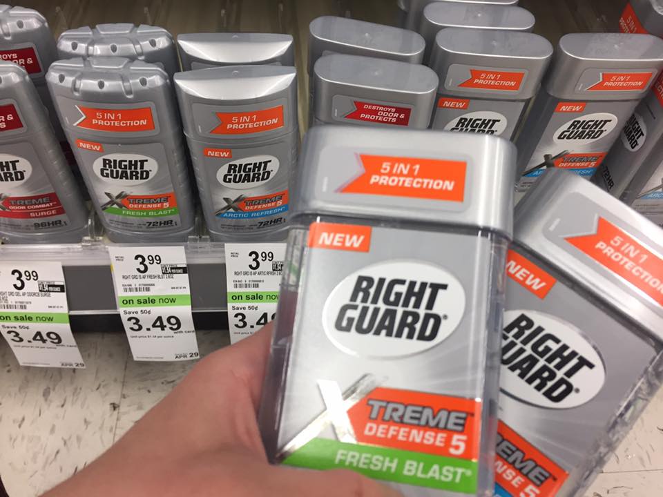 Right Guard Deal At Walgreens