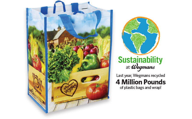 Wegmans Free Tote Bag For Earth Day Event
