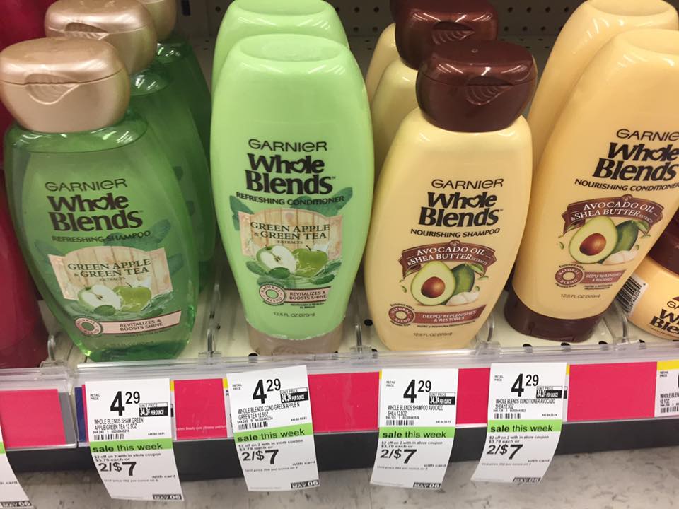 Garnier Whole Blends Hair Care Only $0.50 at Walgreens! 
